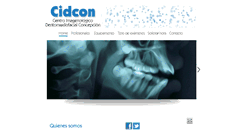 Desktop Screenshot of cidcon.cl