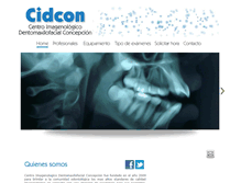 Tablet Screenshot of cidcon.cl